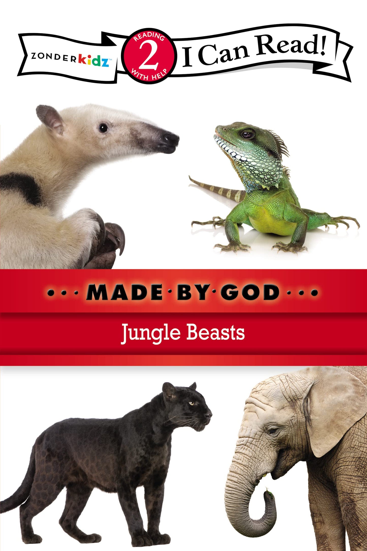 Jungle Beasts: Level 2 (I Can Read! / Made By God) - 7091