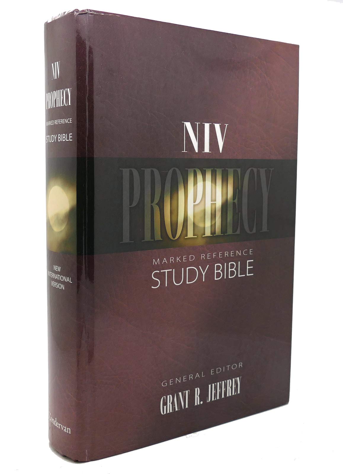 NIV Prophecy Marked Reference Study Bible - Hardcover