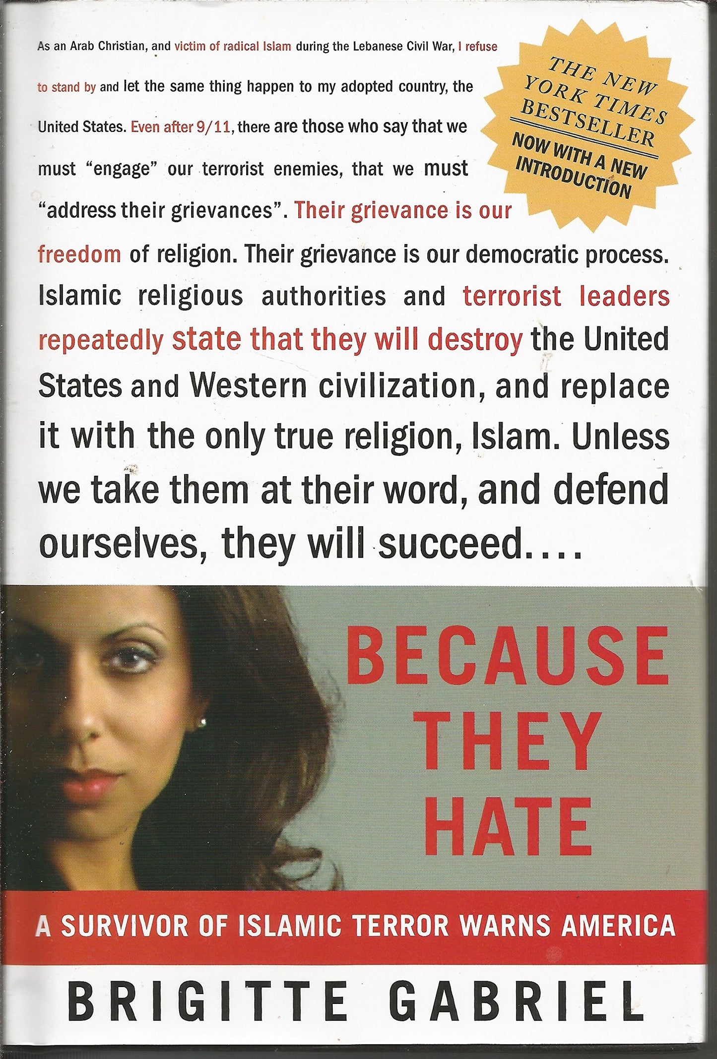 Because They Hate: A Survivor of Islamic Terror Warns America