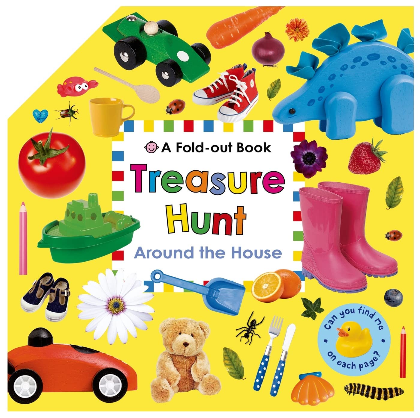 Treasure Hunt: Around the House: A Fold-Out Book - 8850