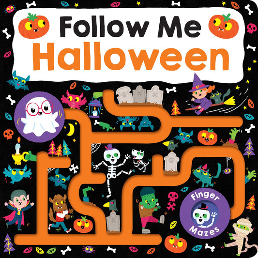 Follow Me Maze Books: Halloween