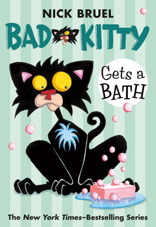 Bad Kitty Gets a Bath (paperback black-and-white edition) - 4671