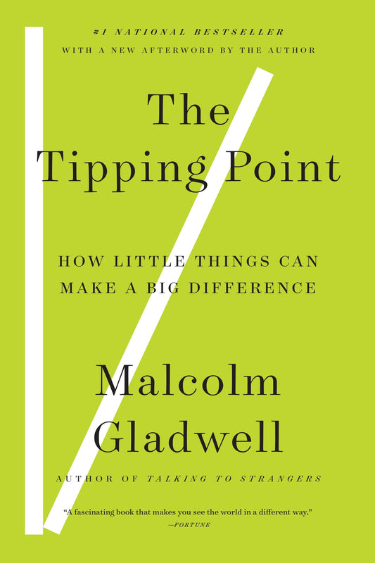 The Tipping Point: How Little Things Can Make a Big Difference - 1695