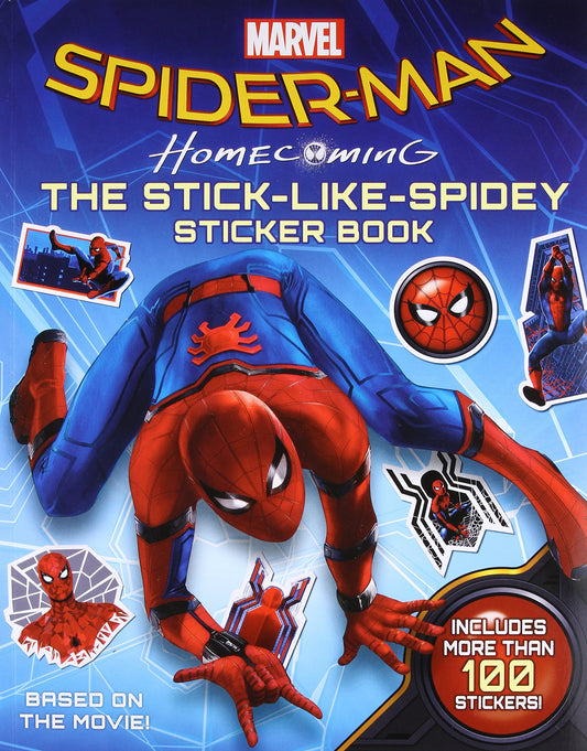 Spider-Man: Homecoming: The Stick-Like-Spidey Sticker Book - 4245