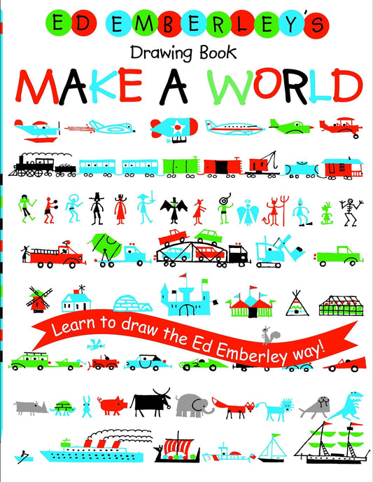 Ed Emberley's Drawing Book: Make a World - 2086