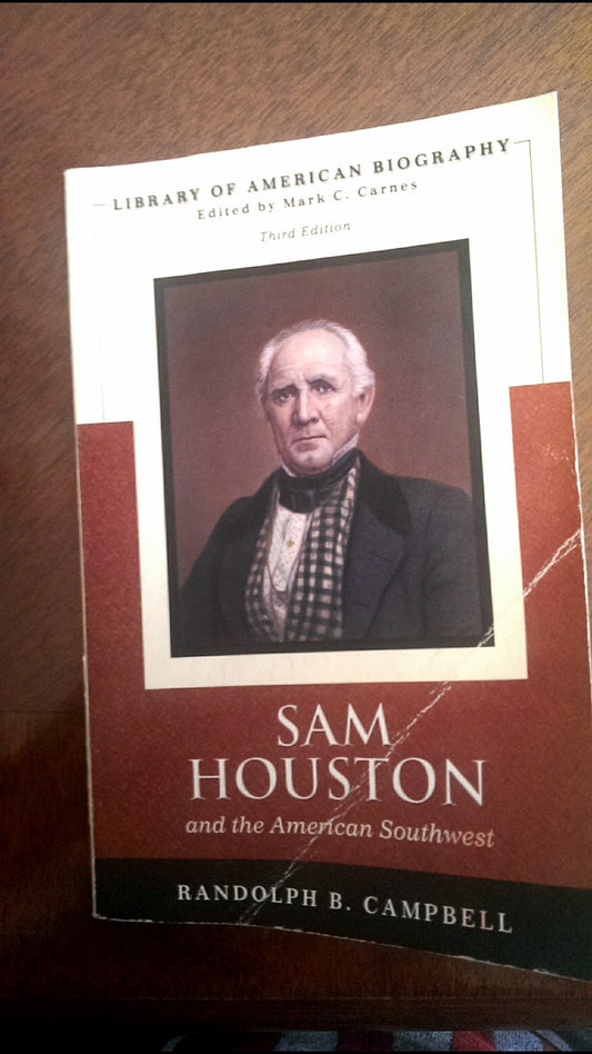 Sam Houston and the American Southwest, 3rd Edition (Library of American Biography) - 5485