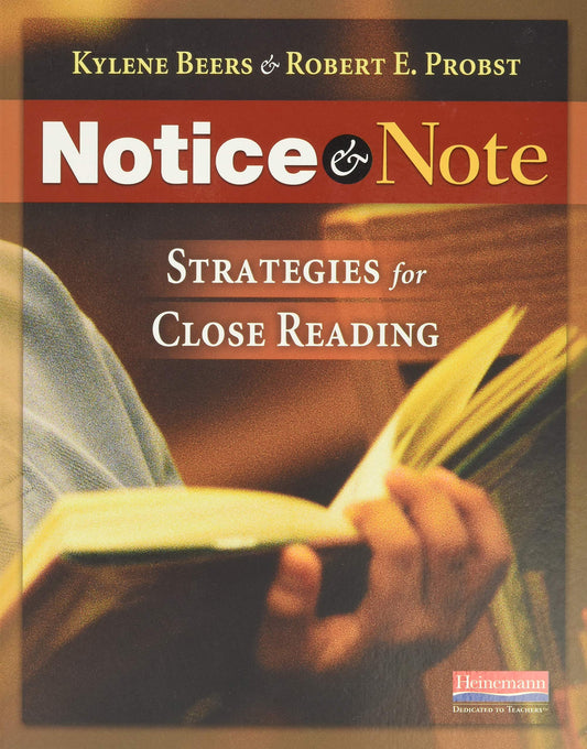 Notice & Note: Strategies for Close Reading (Notice & Note Series) - 5243