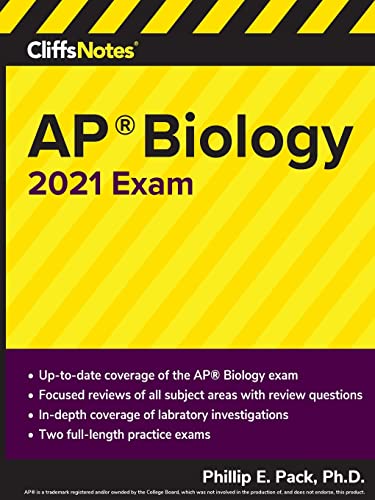 CliffsNotes AP Biology 2021 Exam - 1847