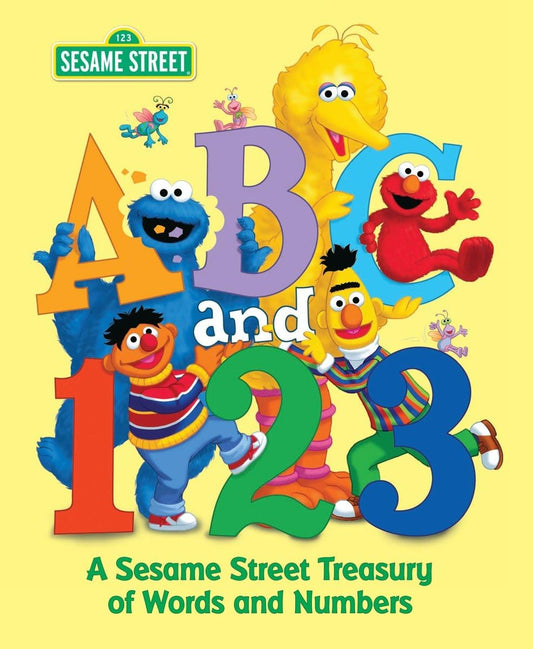 ABC and 1,2,3: A Sesame Street Treasury of Words and Numbers (Sesame Street) - 7844
