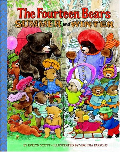 The Fourteen Bears in Summer and Winter (Deluxe Golden Book) - 1125