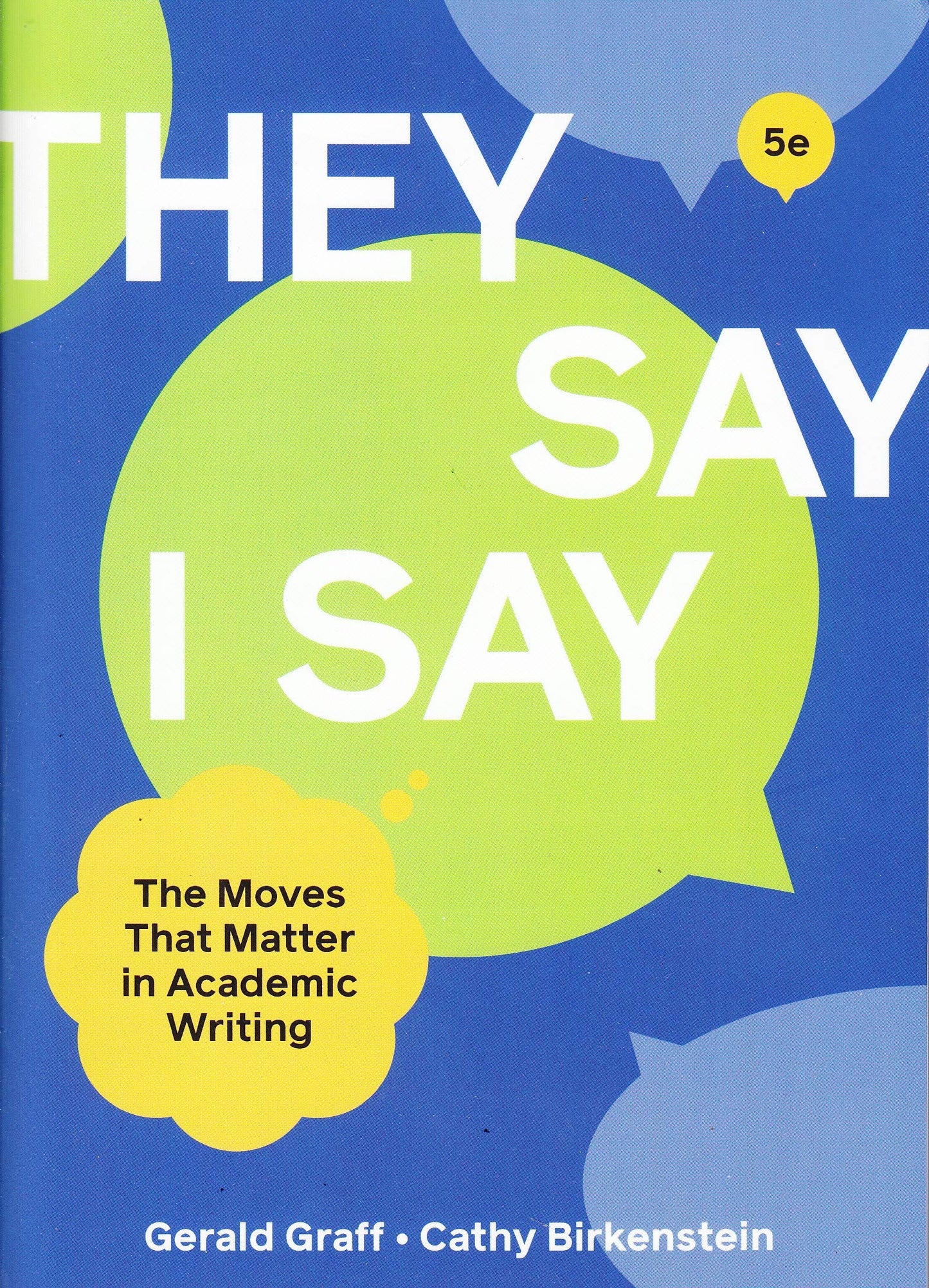They Say / I Say - 5093
