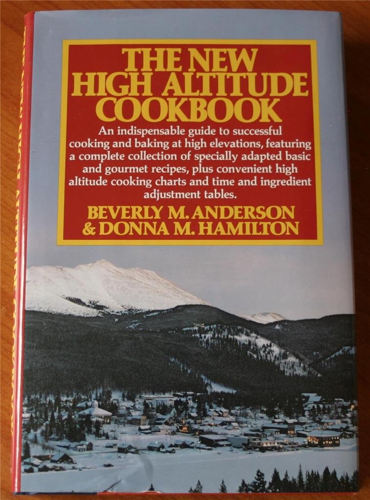 New High Altitude Cookbook - 9902