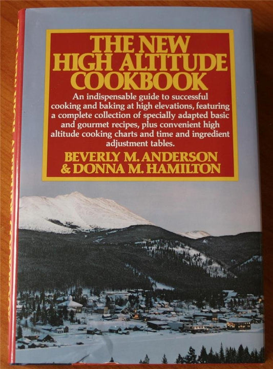New High Altitude Cookbook - 9902
