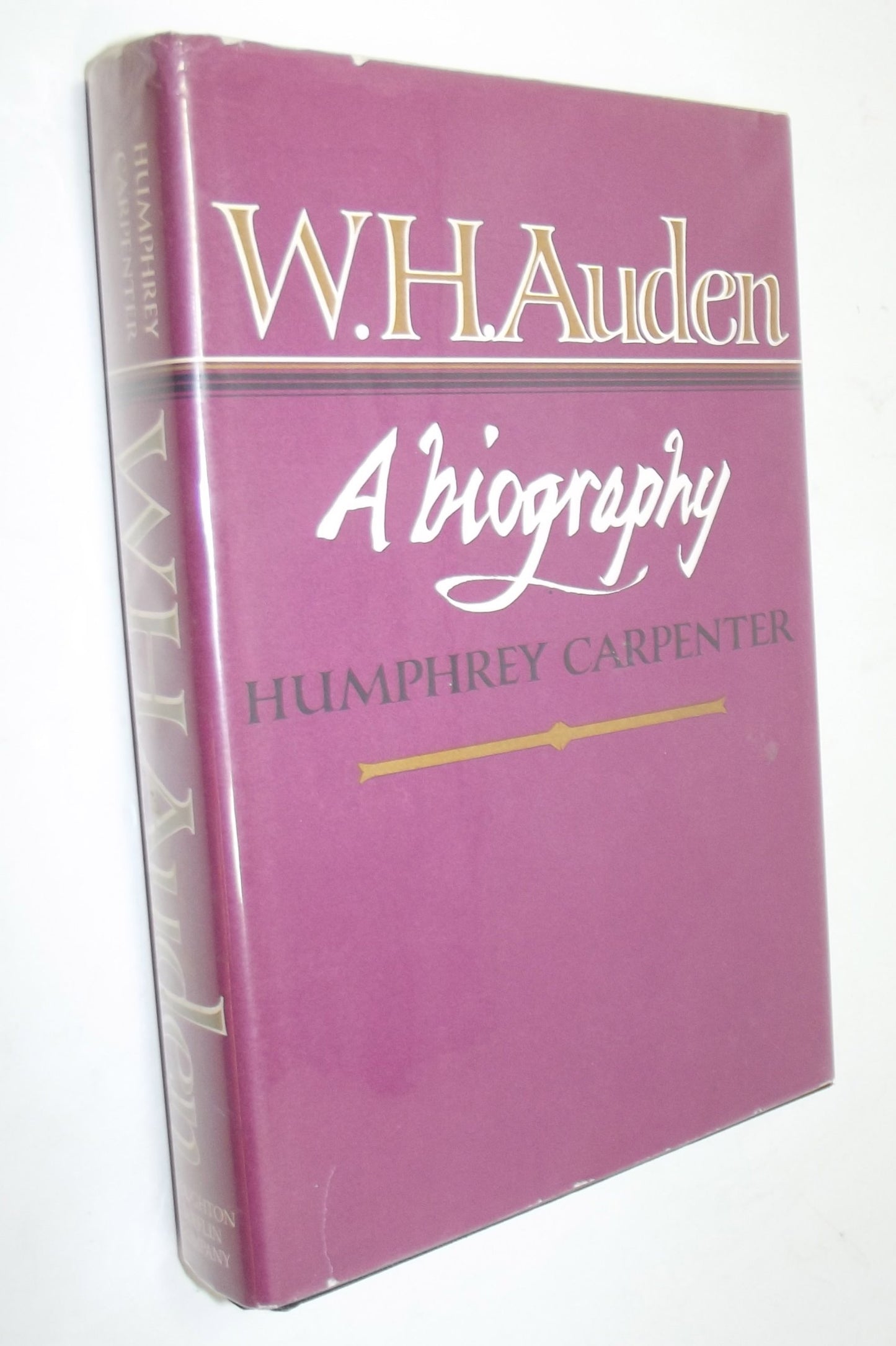 W.H. Auden, a Biography