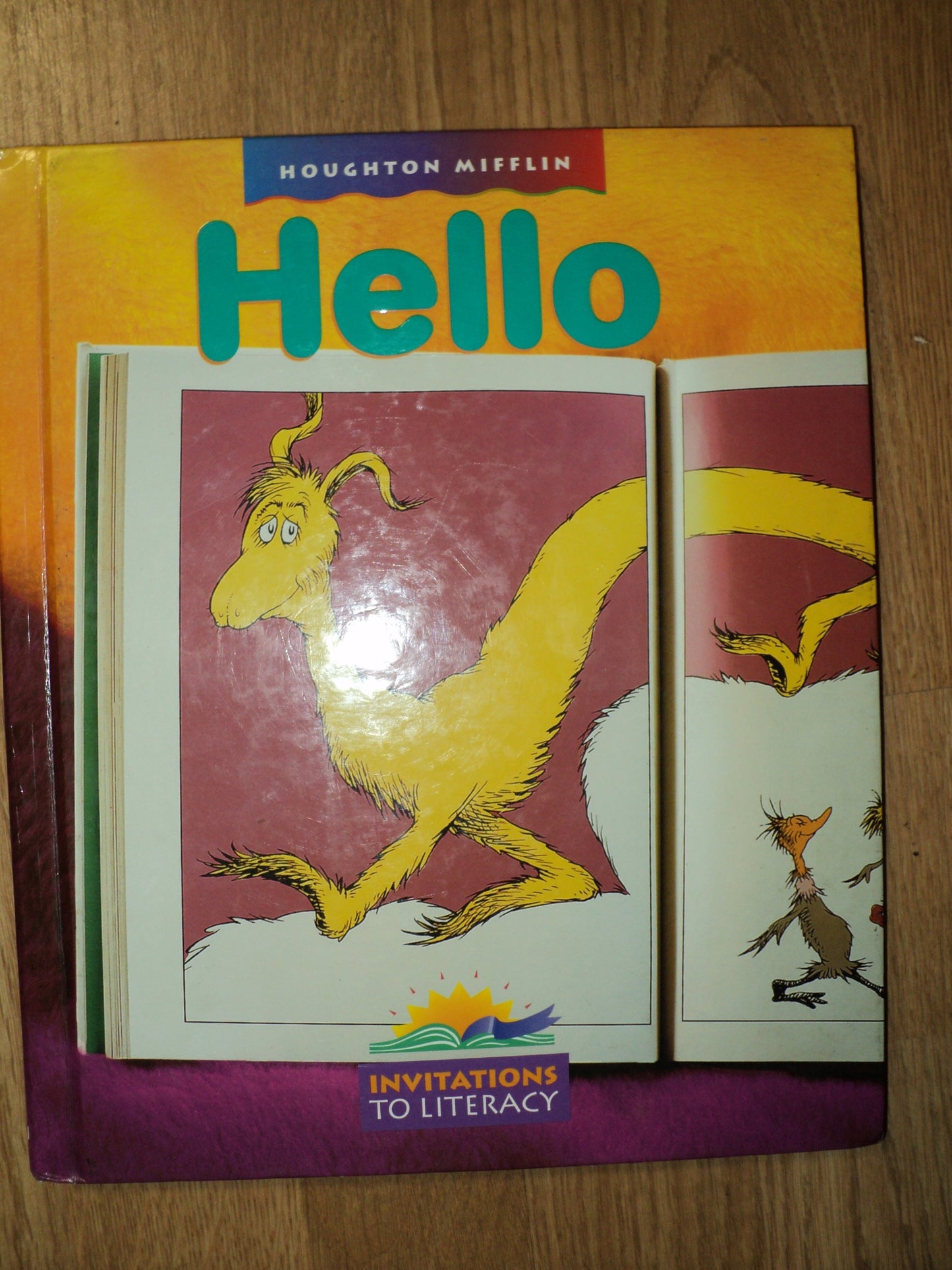 Hello, Student Anthology Level 1.2: Houghton Mifflin Invitations to Literature (Invitations to Lit 1997)
