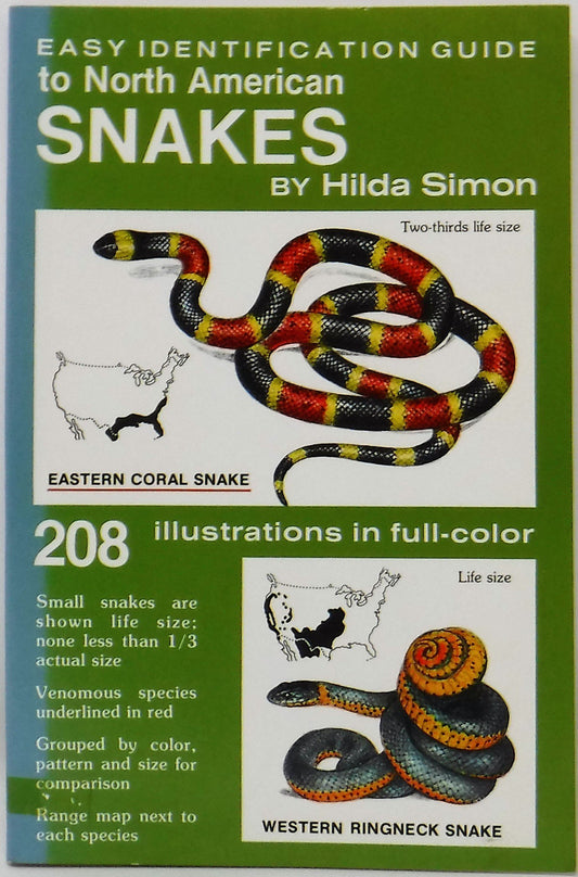 Easy Identification Guide to North American Snakes