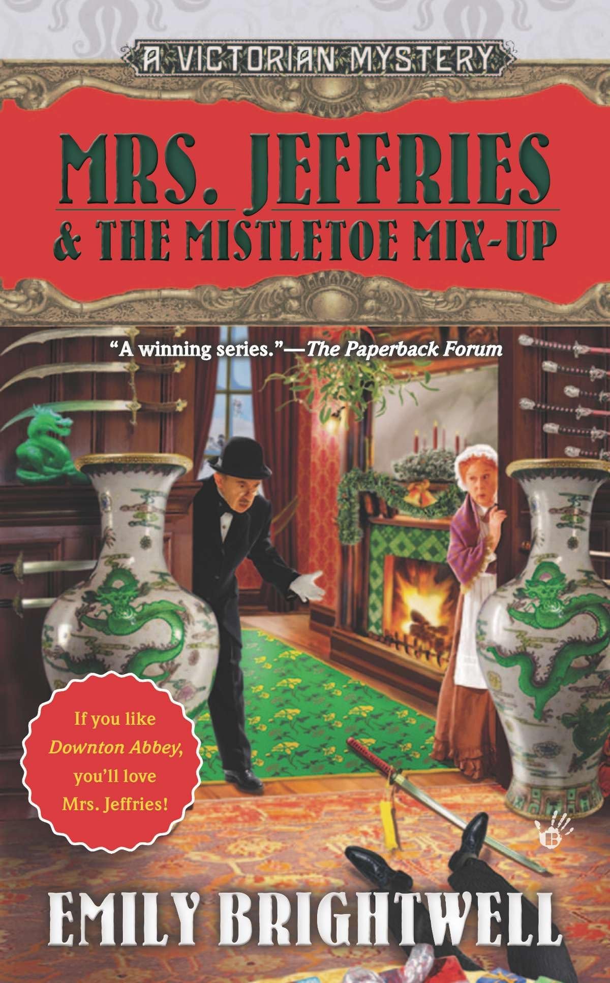 Mrs. Jeffries & the Mistletoe Mix-Up (A Victorian Mystery) - 2094