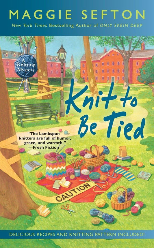Knit to Be Tied (A Knitting Mystery) - 8601