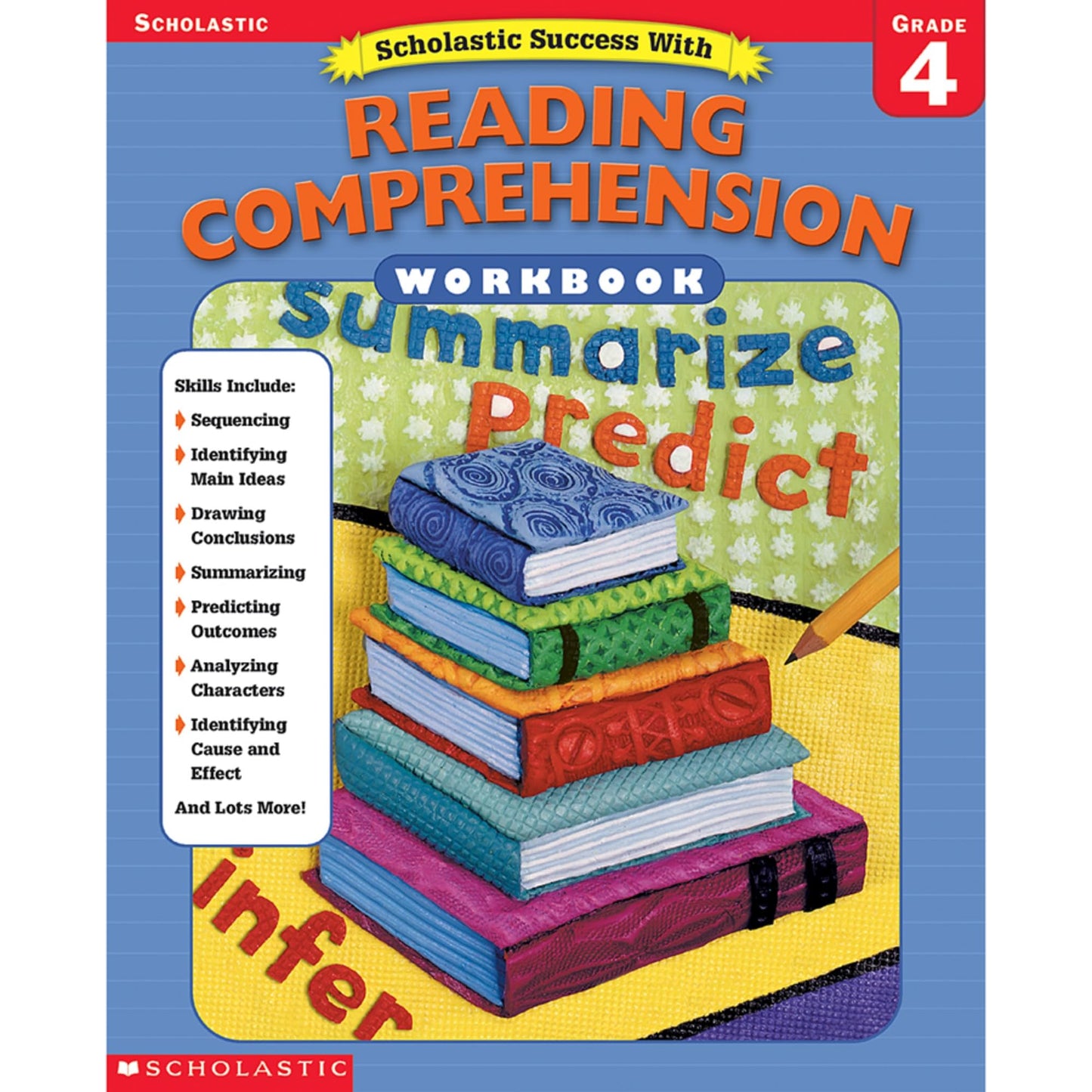 Scholastic Success With: Reading Comprehension Workbook: Grade 4 - 6878