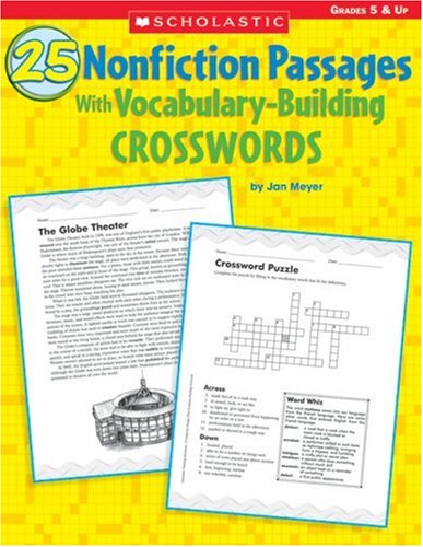 25 Nonfiction Passages With Vocabulary-Building Crosswords - 4629
