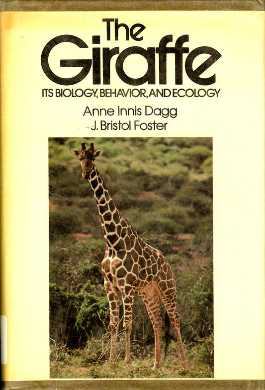 The giraffe: Its biology, behavior, and ecology