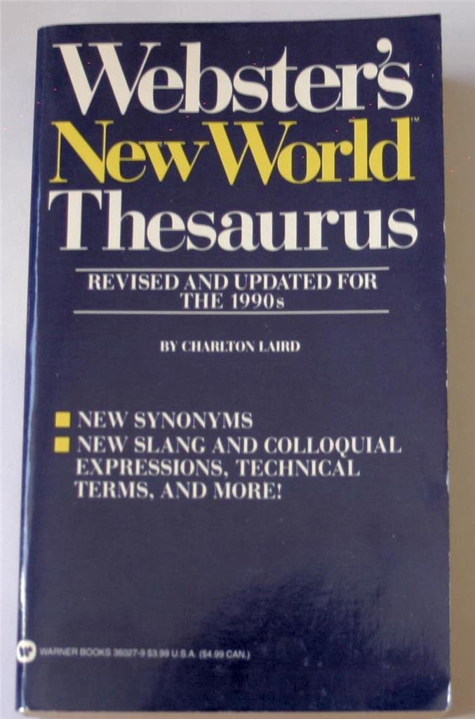 Webster's New World Thesaurus