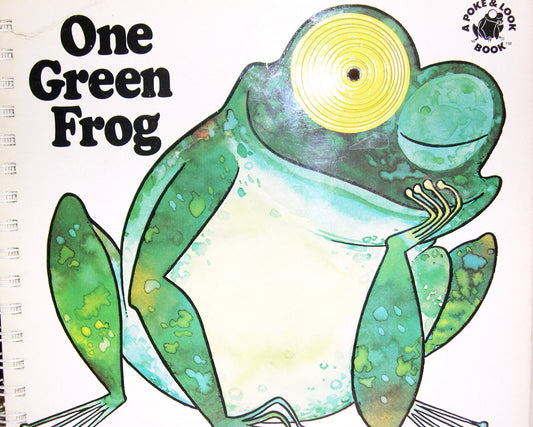 One Green Frog (Poke and Look) - 7027