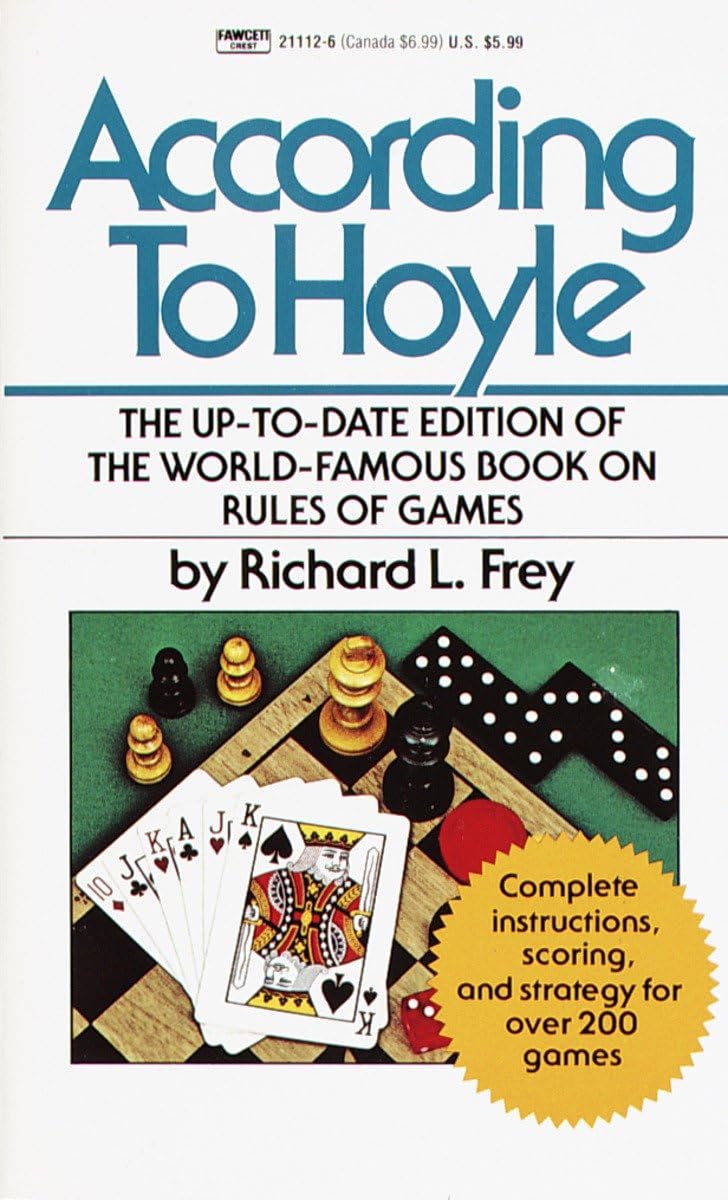 According to Hoyle: The Up-to-Date Edition of the World-Famous Book on Rules of Games - 6235