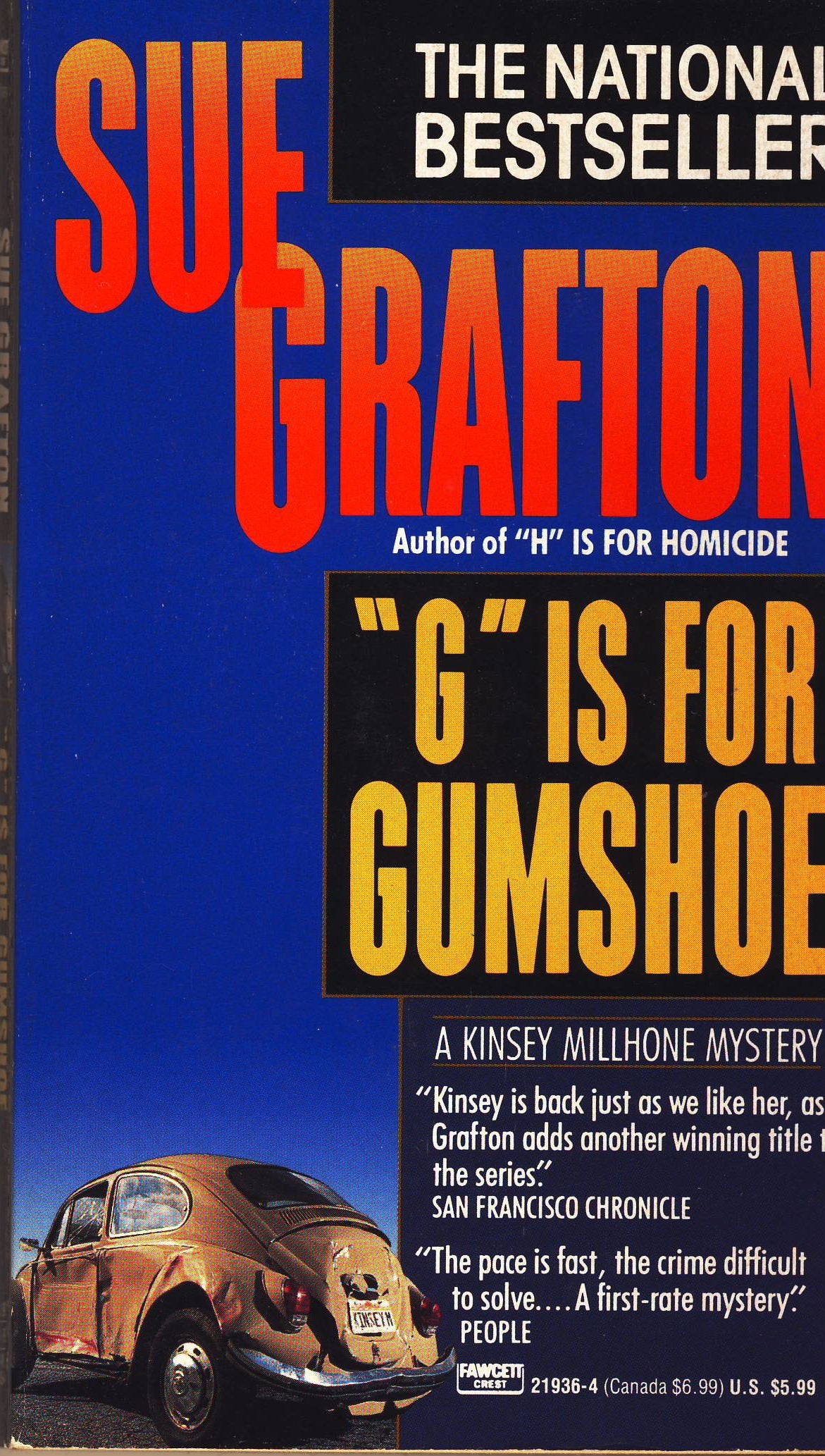 G Is for Gumshoe - 1671