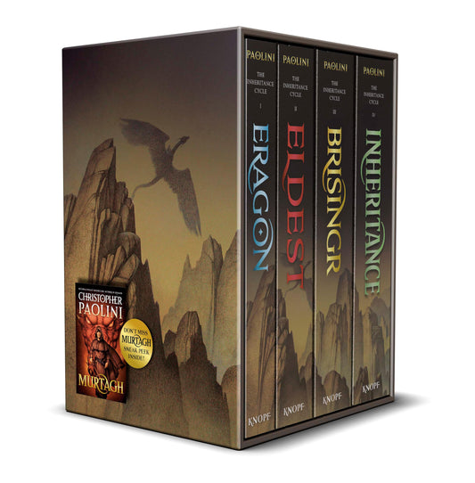 The Inheritance Cycle 4-Book Trade Paperback Boxed Set: Eragon; Eldest; Brisingr; Inheritance - 9297