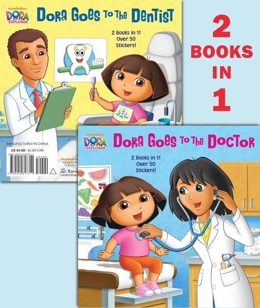 Dora Goes to the Doctor/Dora Goes to the Dentist (Dora the Explorer) (Pictureback) - 3616