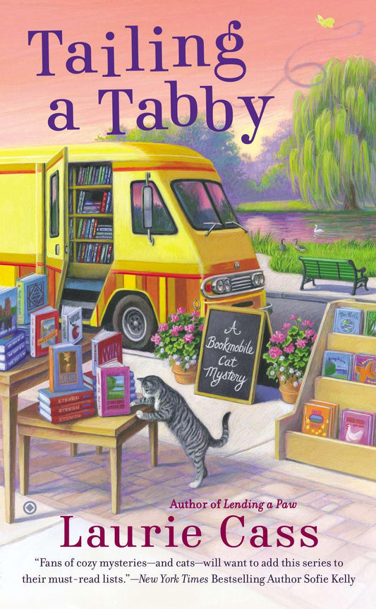 Tailing a Tabby (A Bookmobile Cat Mystery) - 8314