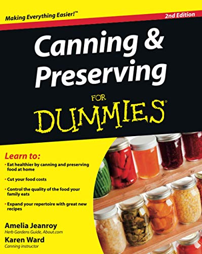 Canning & Preserving For Dummies, 2nd Edition - 7372