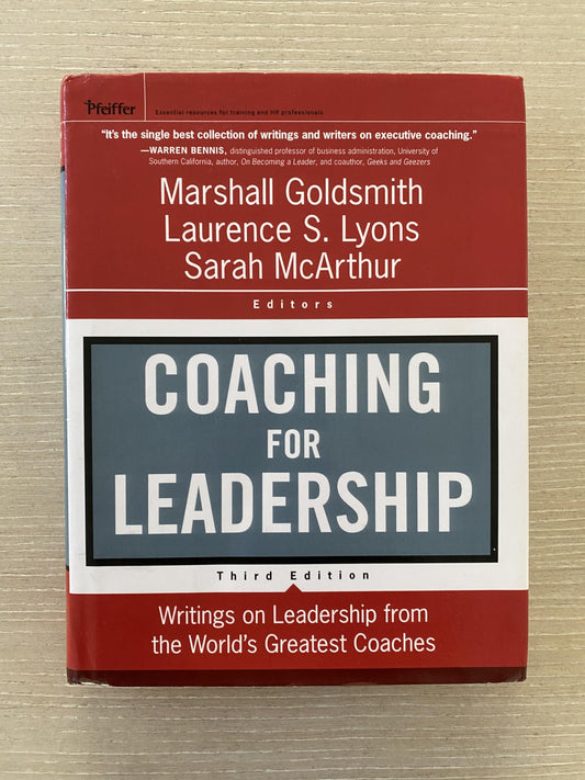 Coaching for Leadership: Writings on Leadership from the World's Greatest Coaches (J-B Us Non-Franchise Leadership) - 5081