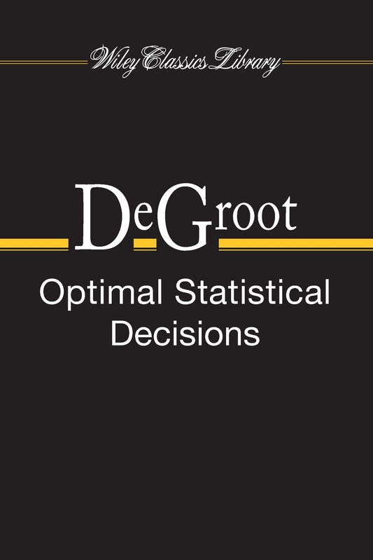 Optimal Statistical Decisions - 1986