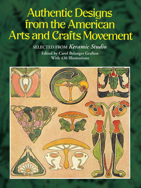 Authentic Designs from the American Arts and Crafts Movement (Dover Pictorial Archive) - 5598