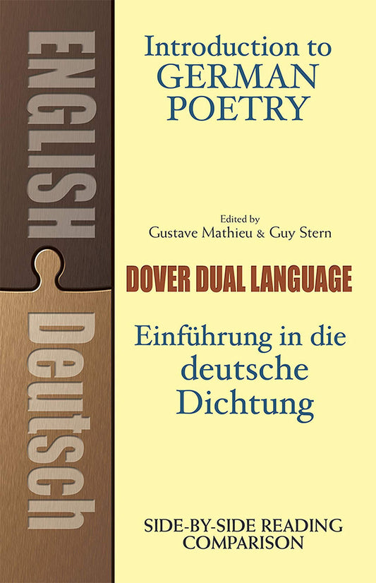 Introduction to German Poetry: A Dual-Language Book (Dover Dual Language German) - 4044