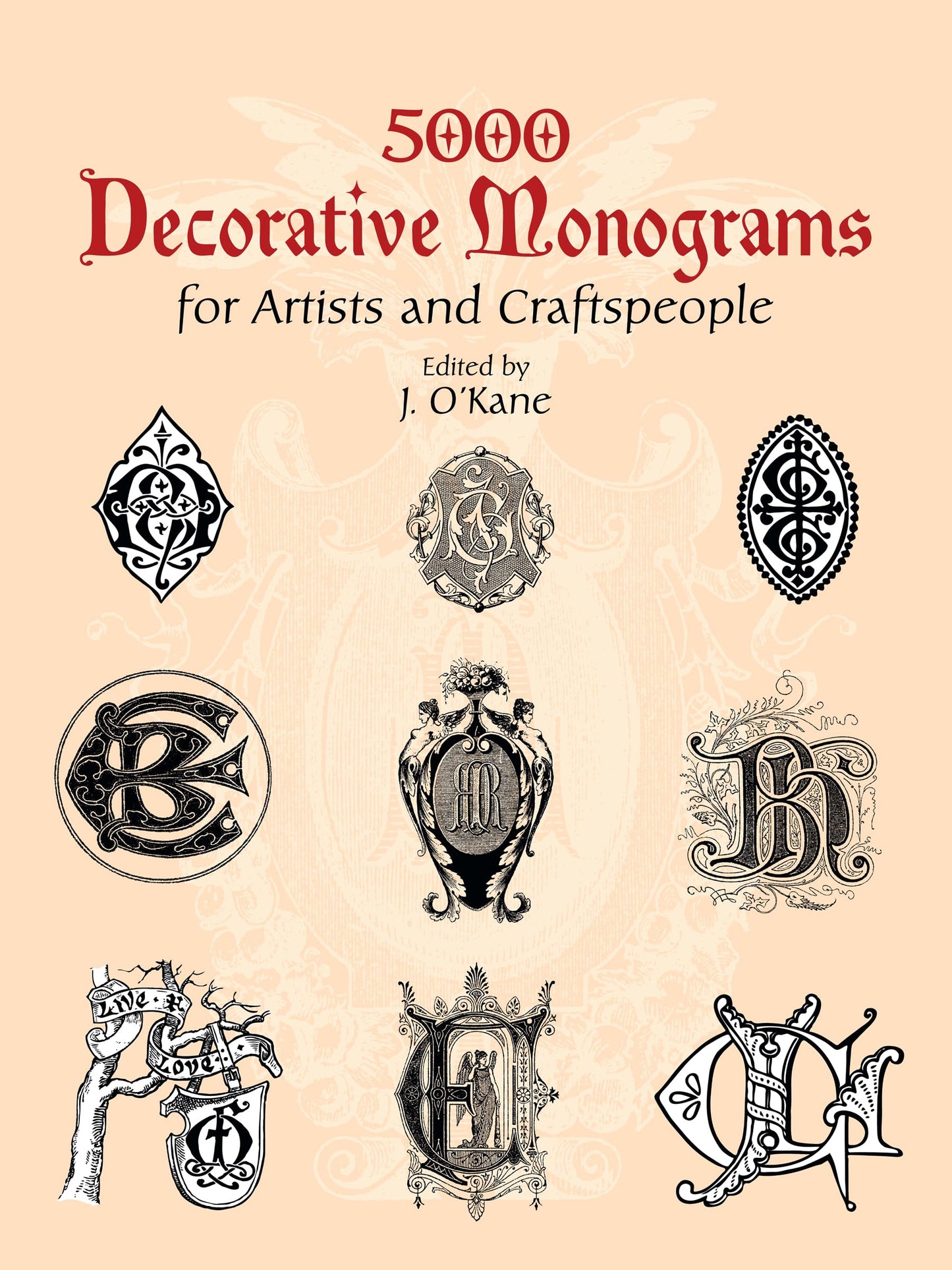 5000 Decorative Monograms for Artists and Craftspeople (Dover Pictorial Archive) - 257
