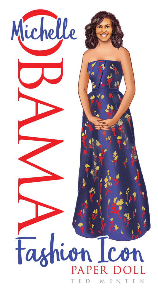 Michelle Obama Fashion Icon Paper Doll - 785