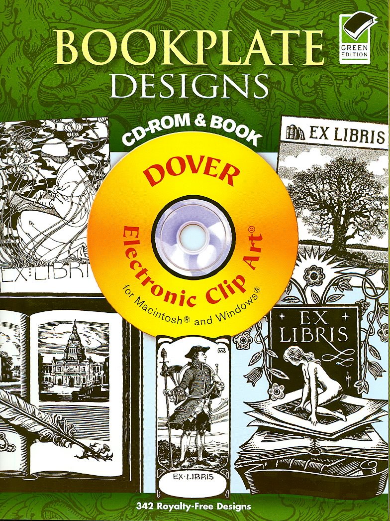 Bookplate Designs (Book & CD-ROM) - 3047