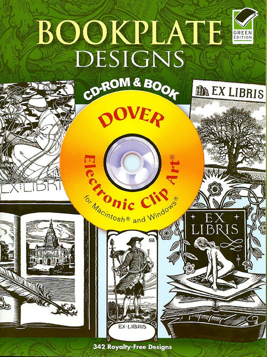 Bookplate Designs (Book & CD-ROM) - 3047