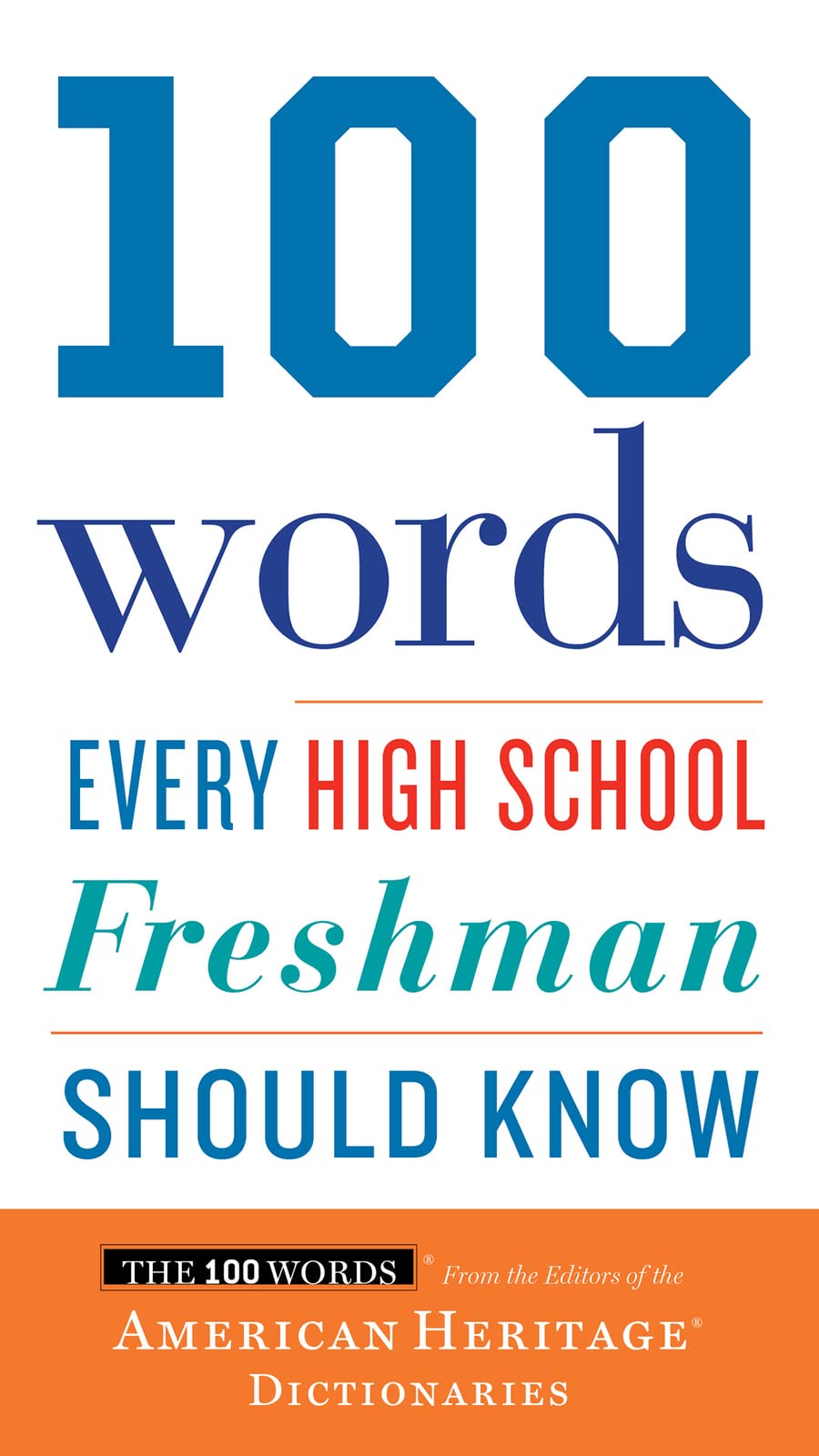100 Words Every High School Freshman Should Know - 7529