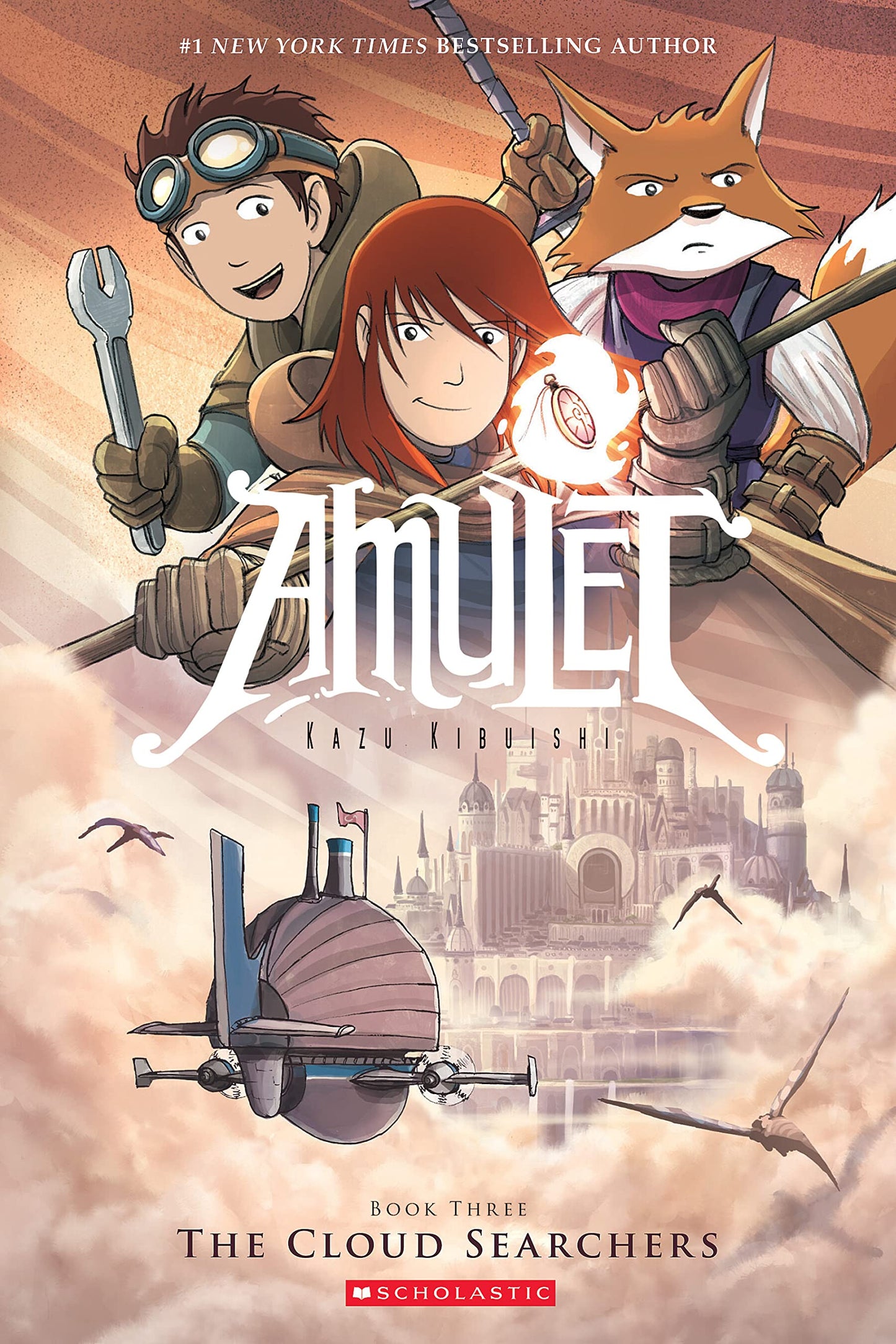 The Cloud Searchers: A Graphic Novel (Amulet #3) (3) - 3856