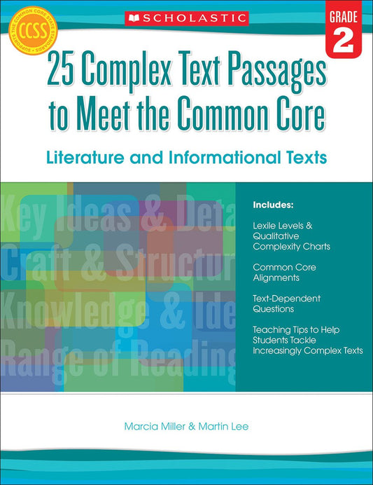 25 Complex Text Passages to Meet the Common Core: Literature and Informational Texts: Grade 2 - 7163