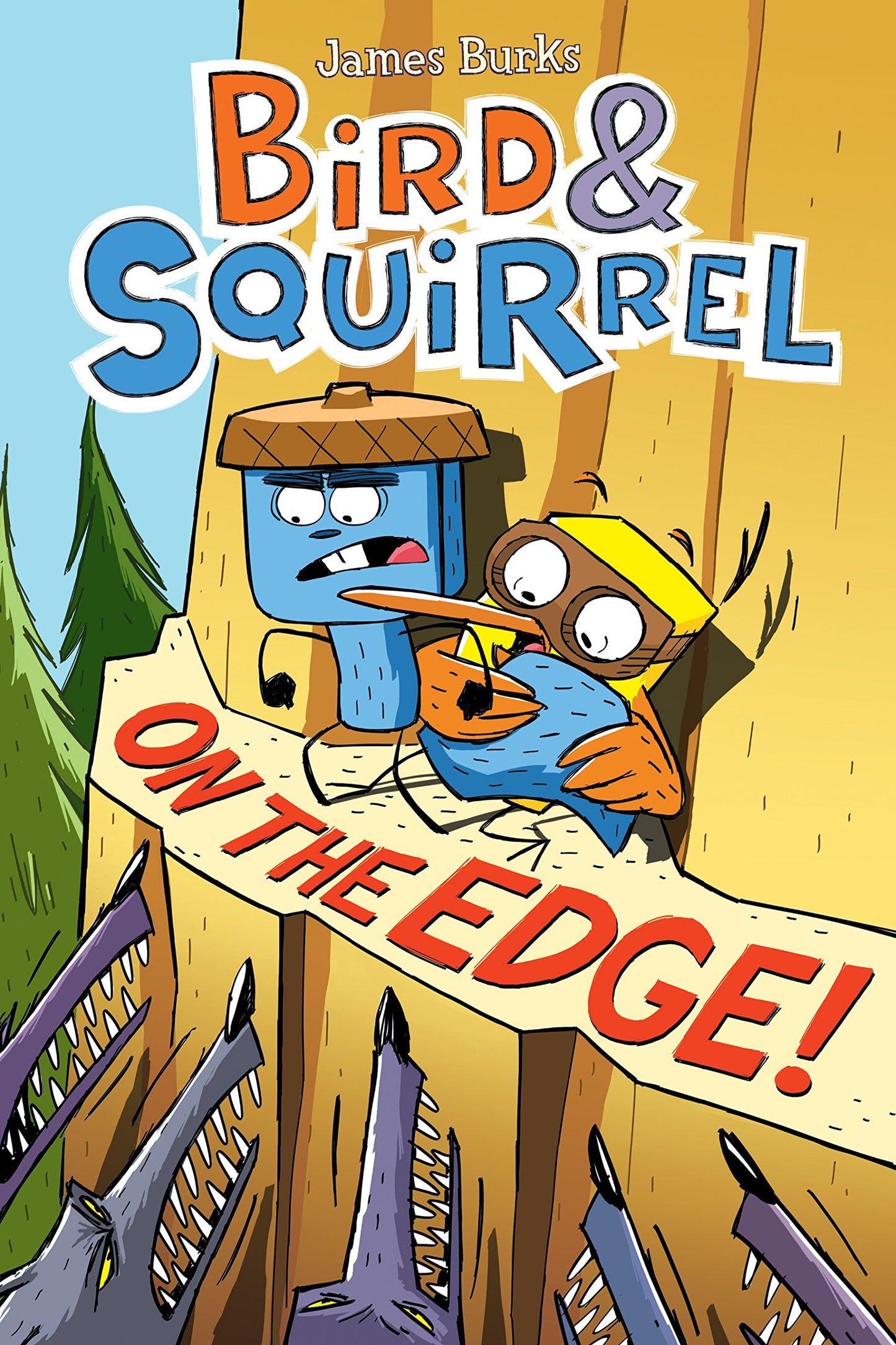 Bird & Squirrel On the Edge!: A Graphic Novel (Bird & Squirrel #3) - 4748