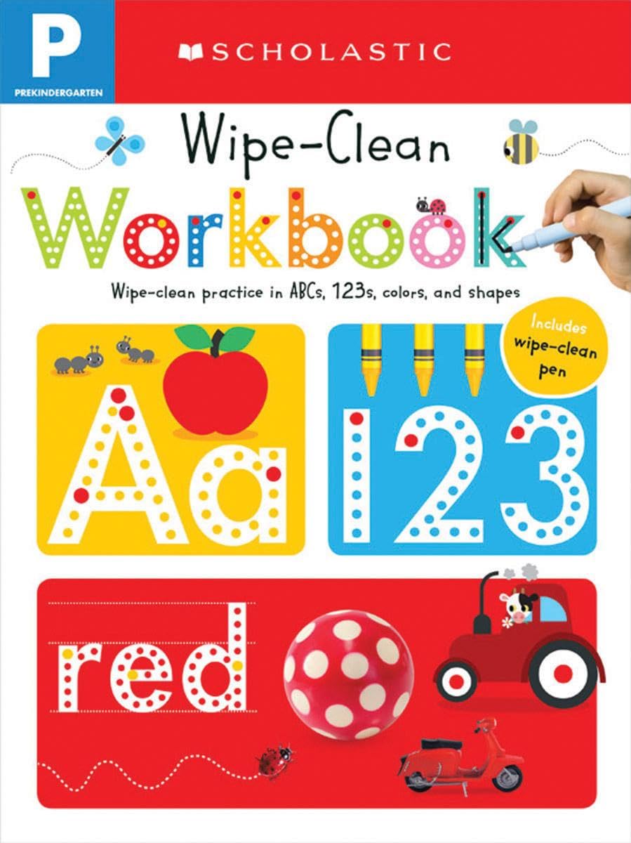 Pre-K Wipe-Clean Workbook: Scholastic Early Learners (Wipe-Clean) - 242