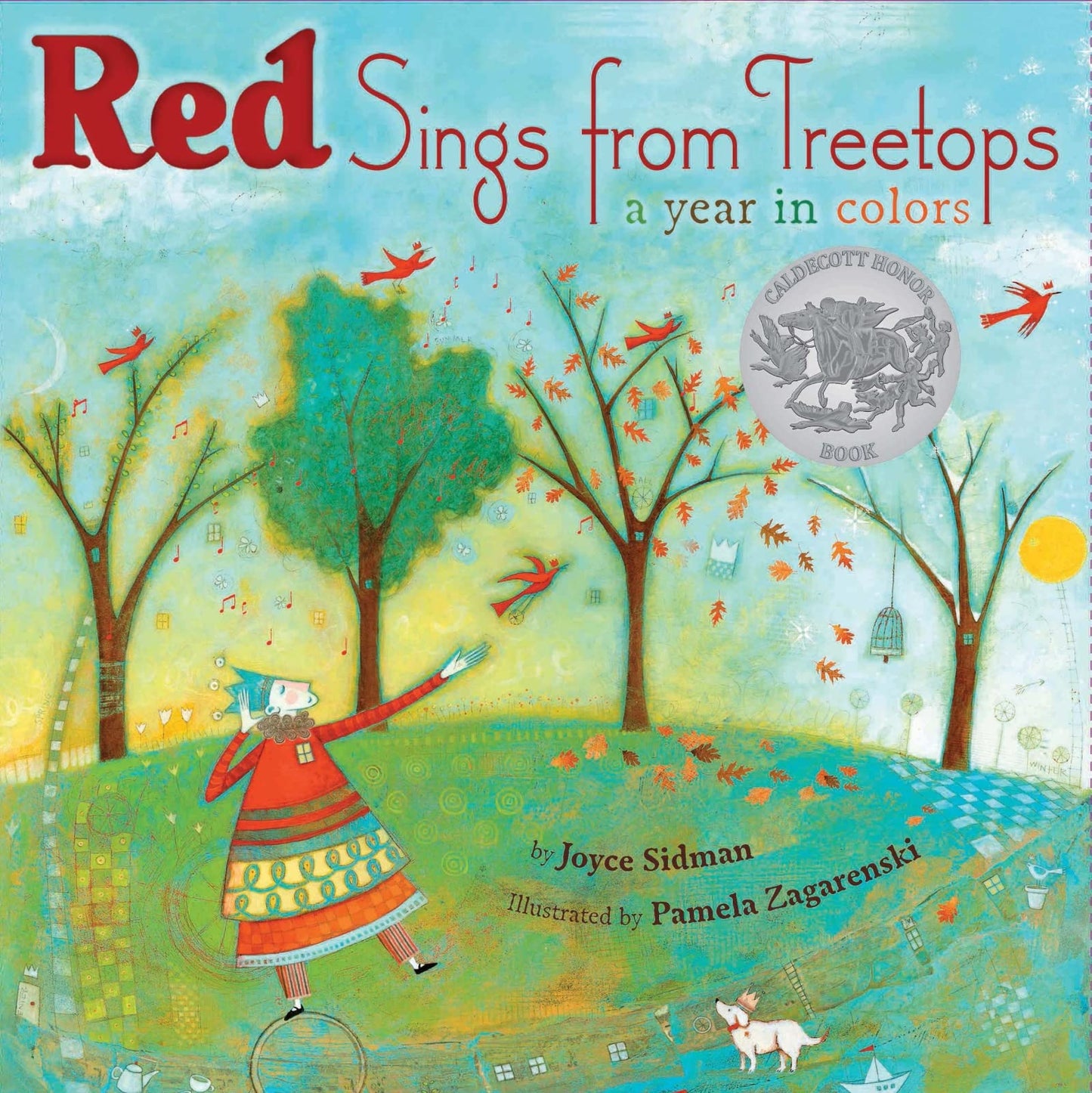 Red Sings from Treetops: A Caldecott Honor Award Winner - 5213