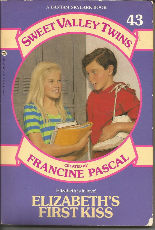 Elizabeth's First Kiss (Sweet Valley Twins, 43) - 8794