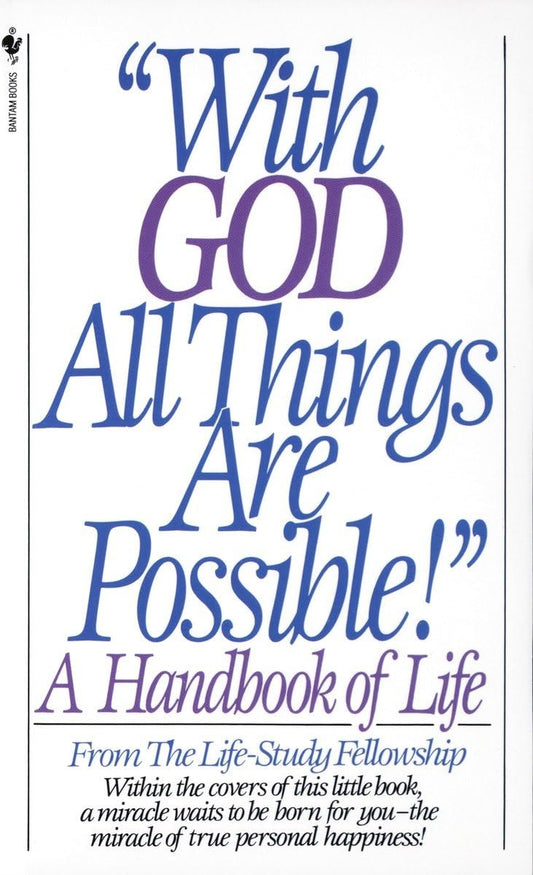With God All Things Are Possible: A Handbook of Life - 4383