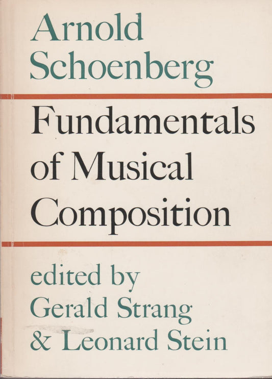 Fundamentals of Musical Composition